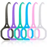 TIESOME Aligner Removal Tool, 6 Stück Aligner Entfernungswerkzeug für Unsichtbare Zahnspangen für Kieferorthopädische Extraktor Zahnspangen Entfernungswerkzeug (6 Farben Prismatisch)