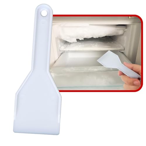 Kunststoffmaterial Scraper, Ideal gegen Schnee und EIS, Schadet dem Kühlschrank Nicht Defroster-Schneeverstopfung, Eiskratzer Gefrierschrank, für Kühlschrank, Gefrierschrank Reinigungswerkzeug