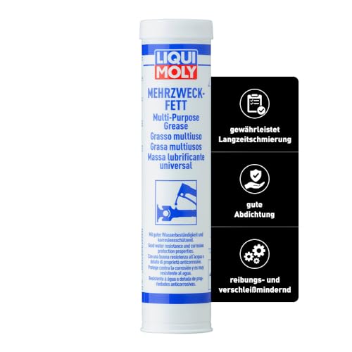 LIQUI MOLY Mehrzweckfett | 400 g | Lithium Fett | Art.-Nr.: 3552, farblos