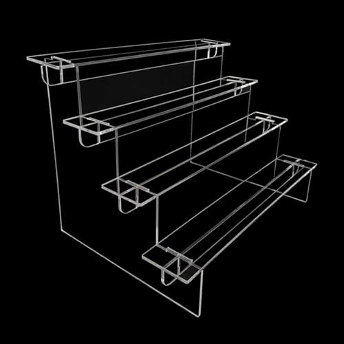 Mehrschichtiges Acryl Rack Präsentationsständer Lacke Statuen Moderne Funktionale Aufbewahrungslösung