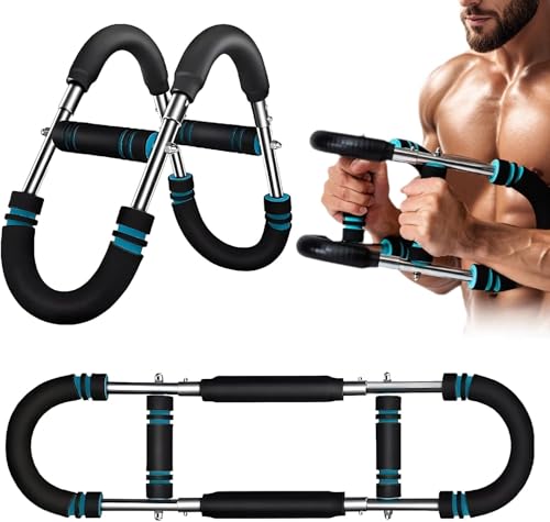 Twister Armtrainer, U-förmiger Twister-Armtrainer, Verstellbarer Brust-Expander, Oberschenkel-Master-Trainer, Körperstärke, Fitnessgerät, f40-100lb Adjustable Chest Workout Equipment