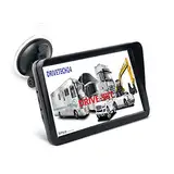 großes 9 Zoll Navigationsgerät DRIVE-9BT mit TMC Verkehrsfunkempfänger,Touchscreen für PKW LKW Wohnmobil Bus EU-Karten Radarwarner, Bluetooth, lebenslange Kartenupdates