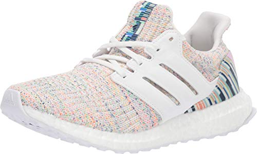 adidas Running Ultraboost Crystal White/Crystal White/Glow Green 5