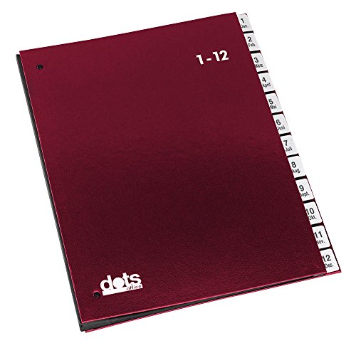 dots 44198-01 Dots Pultordner 1-12 rot