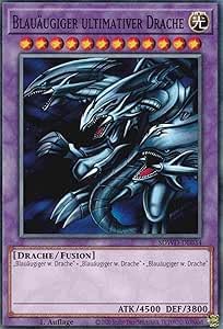 SDWD-DE034 - Blauäugiger Ultimativer Drache - Common - 1.Auflage - Deutsch - Structure Deck: Blue-Eyes White Destiny - mit MZTCG Versandschutz - Yugioh
