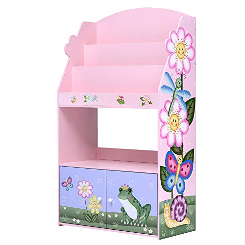 Fantasy Fields Magic Garden Kinder 3-stufiges Bücherregal Aus Holz Und Schublade Mehrfarben TD-13394MG