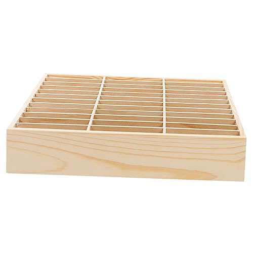 BCOATH Holz Telefonorganisationsbox für Klassenzimmer und Fächer Elegante Mobile Storage Lösung für Besprechungsräume und Handygeschäfte Praktisch