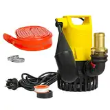Jung Pumpen JP50000 U3KS Set – Jung U 3 KS Tauchpumpe für Schmutzwasser mit 10 m Schlauch, Geka 1 1/4" Kupplung, Keller Entwässerung Abwasserpumpe Zubehör