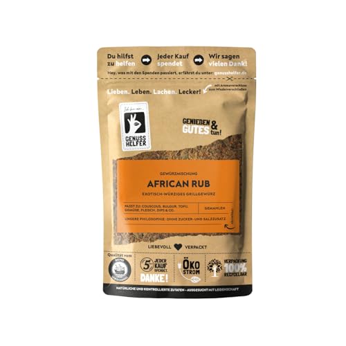 Bremer Gewürzhandel African Rub, afrikanische Gewürzmischung, leckeres Grillgewürz für BBQ, 50g