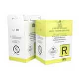 P17 | Medizinische Mülltonnenbox | 5er Set x 60 L | Einwegbehälter für gefährliche Sanitärabfälle gegen Infektionsgefahr | Behälter für Medizinprodukte, Verbände und Medizinabfälle (5)