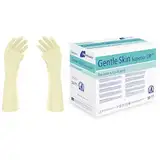 Meditrade Gentle Skin Superior OP-OP-Handschuhe – Latex, puderfrei, steril, Einweg – PSA für Operationen und medizinische Untersuchungen – Natur – Größe 7,5 – 50 Paar