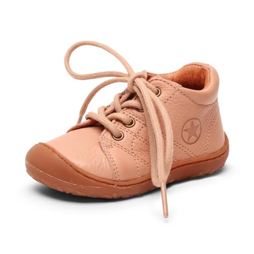 Bisgaard Mädchen Halbschuhe/Schnürschuhe HALE I Rosa Glattleder, Größe:21, Farbauswahl:rose/pink