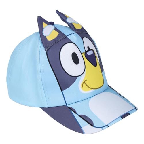 CERDÁ LIFE'S LITTLE MOMENTS Unisex Kids Bluey Kindermütze Cap, Blue, Einheitsgröße