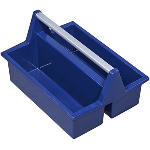 McPlus Carry >P< 40, blau, PP, Mehrzweck-Tragekasten, Zimmermanns-Tragekasten
