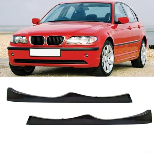 Blenden für Scheinwerfer, links und rechts, für BMW E46 325/330 Serie ABS Kunststoff