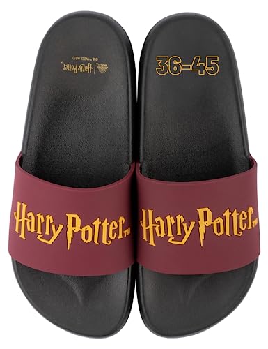 soxo Wizarding World Harry Potter Damen Badelatschen Herren Geschenke Sommer Flip Flops Fanartikel 38-39