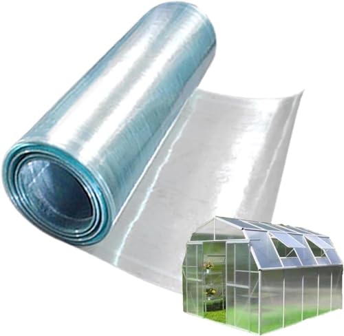 HXRW Polycarbonat-Dachbahn Gewächshaus-Außen-Glasfaser-Tageslichtpaneele, Polycarbonat-Dachbahn, UV-Schutz, transparente, regenfeste Platte Für Garten Landwirtschaft Konstruktion ( Size : 1.2x1m )