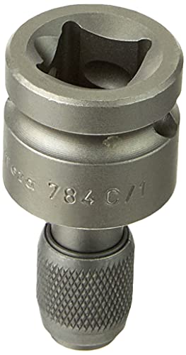 Wera 784 C 1/2"-Verbindungsteile mit Wera-Schnellwechselfutter, 1/4 Zoll x 50 mm, Wera 05042760001