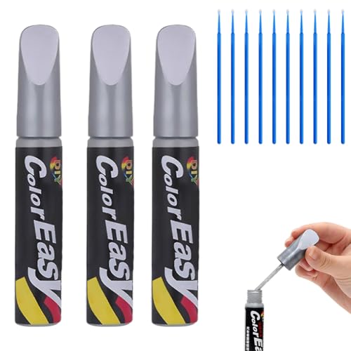 3PCSAuto Kratzer Reparatur Stift,Auto Lackstift,Lack Reparatur,Auto Reparatur Lack Auto Pinsel,Lackstift Auto Lack Reparatur für Auto Kratzer Reparatur Lacktupfer Auto Set, Lack Tupfer Lackpinsel