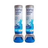 Bama Trainer Fresh Schuh Deo Set (2 x 100ml) – hygienische, antibakterielle Frische, transparentes Schuhspray für Sport-, Arbeits- und Freizeitschuhe