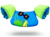 OSHYLE Kinder Schwimmflügel, Cartoon Schwimmende Badeanzug Schwimmtraining Jacke Schwimmflügel mit Sicherheitsschnalle für Jungen Mädchen (Turtle)