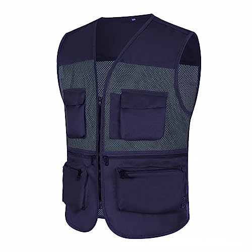 Generisch Ärmellose Trachtenweste Sommer Westen Herren Dünne Outdoor Herrenwesten Sommer, Sportlich Bequeme Warehouse Deal Retourenware, Trachtenjacke Männer 5xl Vest Business Elegant