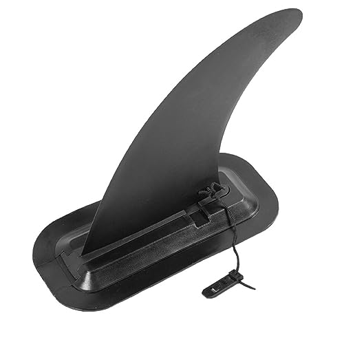 RGZD 1pcs Abziehbare Universal Sup Finne, Nylon Verstärkte Sicher Surfbrett Sup Finne, Surfbrett Flossen Ersatz Zubehör, Geeignet für Sup Board, Aufblasbares Kayak, Long Board
