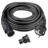 Betteri BC01 AC Kabel 10M, Balkonkraftwerk Anschlusskabel Betteri BC01 Buchse zu Schuko Stecker mit Endkappe zum Anschluss von Mikrowechselrichtern Deye, Envertech, TSUN, NEP