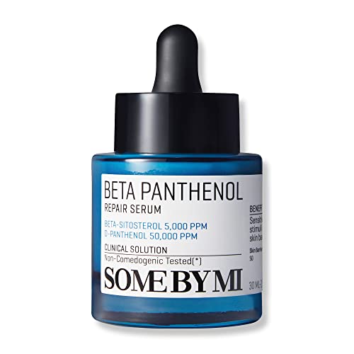 SOME BY MI Beta-Panthenol Repair Serum 1,01 oz, 30 ml - Hautbarriereaufbau mit Beta-Sitosterol und Panthenol - tägliches Gesichtsserum mit feuchtigkeitsspendender Wirkung