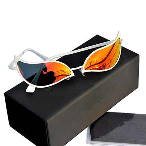 ZQD Sonnenbrille, ONE Piece Doflamingo Anime Cosplay Brille PVC Für Party Disco DJ Musik Konzert Live Verkleidung