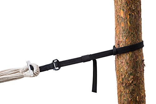 AMAZONAS T-Strap Aufhänge Set für alle Hängematten baumschonend 15-220 cm und bis 200 kg pro Aufhäung