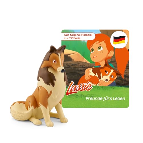 tonies Hörfiguren für Toniebox, Lassie – Freunde fürs Leben, Hörspiel für Kinder ab 4 Jahren, Spielzeit ca. 50 Minuten
