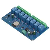 8-Kanal-Relaismodul PCB 8-Kanal-Relais-Fernbedienungs-Relaismodul WiFi BLE Entwicklungsboard DC 5-30V