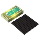 10 Stück/Karton Rauchfreie Moxa Rollen, 12mm * 120mm Moxibustion Column Stick Rauchfreie Moxa Rolls Stick Körperteilheilung für Moxa Massagetherapie Behandlung Lindert Körperschmerzen