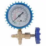 SOLUSTRE Manifold Gauge Set Für Klimaanlagen Präzises Diagnose Und Servicetool Für Autos Und Haushaltsgeräte Inkl Druckmessgerät Und Adapter Vielseitig Einsetzbar