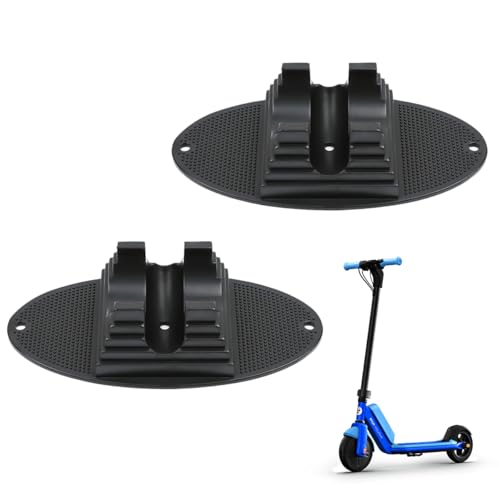 Scooter Ständer 2 Stück,Universal Professionelle Stunts Skater Rampe 95 Mm Bis 120 Mm Rollerständer,für Profi-Scooter Stunt-Scooter Stunt-Scooter Freestyle-Scooter(Schwarz)