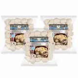BARIN SET 3x Wareniki mit Quark und Rosinen 500g Tiefgekühlte Teigtaschen Handgemachte Russische Spezialität Vegetarisches Fertigprodukt für Frühstück Mittagessen oder Dessert 1,5kg Gesamtgewicht