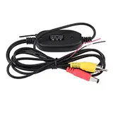 Rückfahrkamera-Videosender, DC12V RCA-Video 2,4 GHz drahtloser Sender und Empfänger-Kit für Autopark-Rückfahrkamera-Monitorsystem Monitor