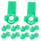 BESTOYARD 10 Stück Türschloss Rod Clips aus Kunststoff für Fahrzeugreparatur Zuverlässige Befestigung für Auto Türverriegelungen Installieren Langlebig und Praktisch