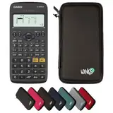 Casio fx-82DE X inklusive Schutztasche von WYNGS in Schwarz - Basic Set