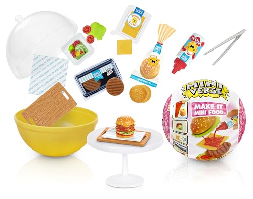 MGA's Miniverse Serie 3 Make It Mini Food Diner - DIY Food Playset, nachgebildeten Lebensmittelzutaten, Blindverpackung und Harz - nicht essbar - für Kinder ab 8 Jahren