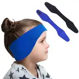 2 Stück Schwimmen Stirnband, Stirnband Kinder Ohrenband Wasserdichtes Schwimmband mit Hohe Elastizität Ohrenschutz Schwimmen für Kinder Schwimmen Surfen