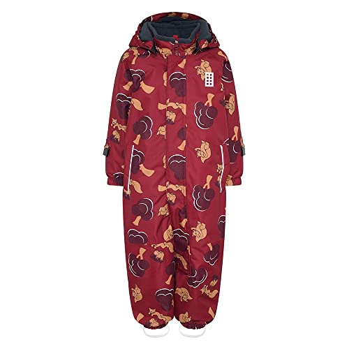 LEGO Wear Unisex Wear Mädchen Overall 12.000 Wassersäule Atmungsaktiv Lwjanga 700 Schneeanzug, 368, 104 EU