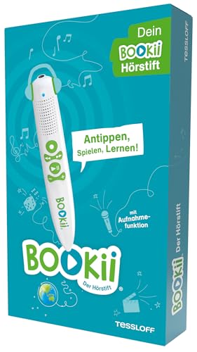 BOOKii Der Hörstift. Mit vielen vorinstallierten Titeln und für alle weiteren Produkte der BOOKii-Welt! Antippen, Spielen, Lernen!, White