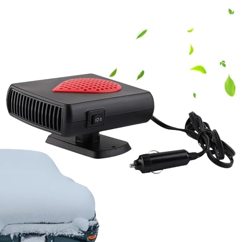 Car heater for vehicle, Fast Heating Car Heater, Car Heater Plug In, Car Air Heater with Portable and Compact Design 4.33x5.12x2.95" for Vehicles During Winter Seasons (1 Piece)