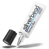 Silverbead Wärmeleitkleber Thermal Glue Adhesive [SG100X] [10g] Wärmeleitpaste klebend | geeignet für Heatsinks Kühlkörper LED VRAM VRM SMD CPU GPU SMD IC SSD Chipsatz Steuerplatinen und Elektronik