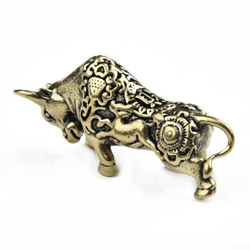 Kupfer-Handwerkskunst Vintage-Stil Miniatur Bullfighter Statuen für den Heimgebrauch