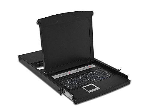 DIGITUS DS-72001RU 43,2 cm (17 Zoll) Rack Konsole 1920 x 1080 Pixel TFT 1000:1 16,78 Millionen Farben 446 mm