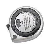 CRILSTYLEO Bmi Maßband Flexibles Taillenmessband zur Genauen Bmi und Körperfettmessung für Fitness und Gesundheitskontrolle Silberfarben