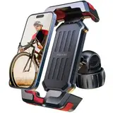 Pnitri Handyhalterung Fahrrad, Fahrrad Handyhalterung Lenker - [2025 Verbessertes 3S Installation], E Scooter Handy Halterung, Universal Handyhalter Fahrradlenker für iPhone, Samsung Smartphones